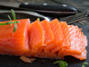 Salmone leggermente salato