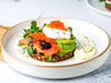 Salmone affumicato a freddo a fette